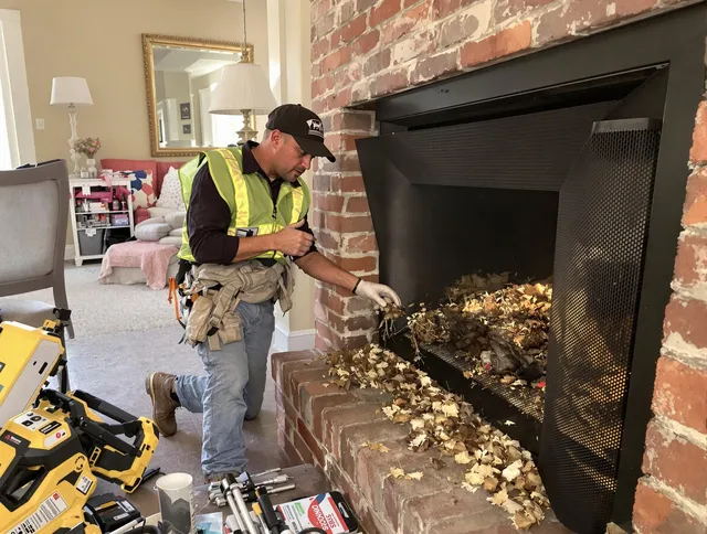 Safe screening installation by Pataskala Chimney Sweep in Pataskala, OH