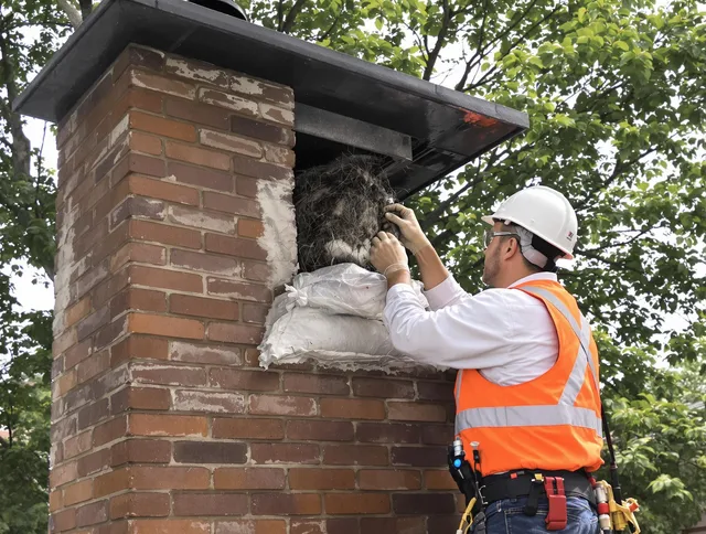 Humane removal of debris and animals by Pataskala Chimney Sweep in Pataskala, OH
