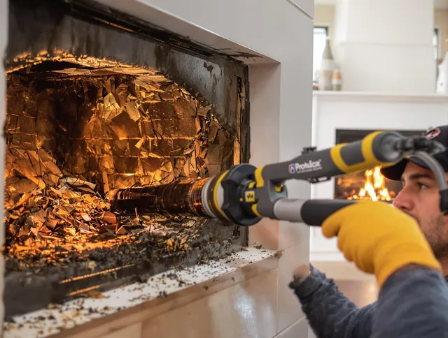 Professional chimney cleaning by Pataskala Chimney Sweep in Pataskala, OH