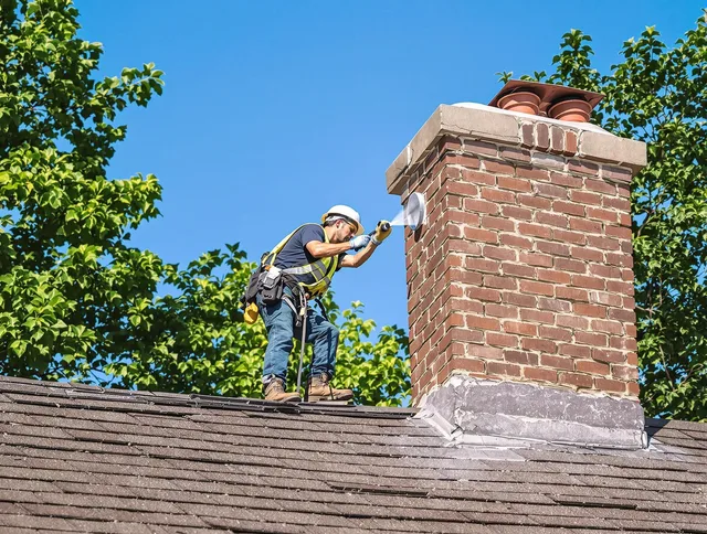 Pataskala Chimney Sweep performing an inspection with advanced tools in Pataskala, OH