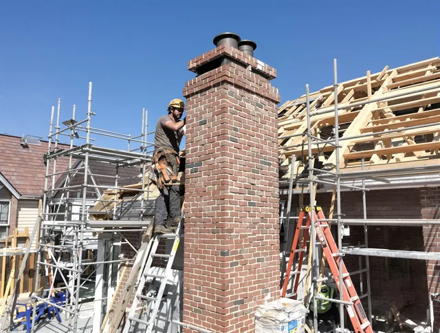 New chimney installation completed by Pataskala Chimney Sweep in Pataskala, OH