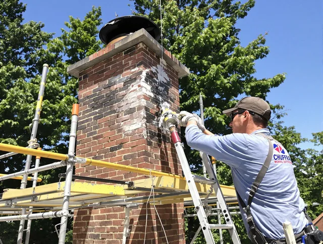 Structural chimney repair by Pataskala Chimney Sweep in Pataskala, OH