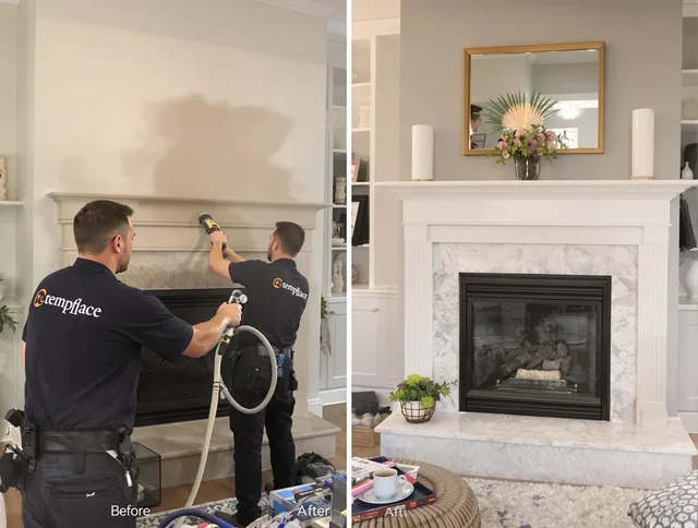 Professional soot removal by Pataskala Chimney Sweep team in Pataskala, OH